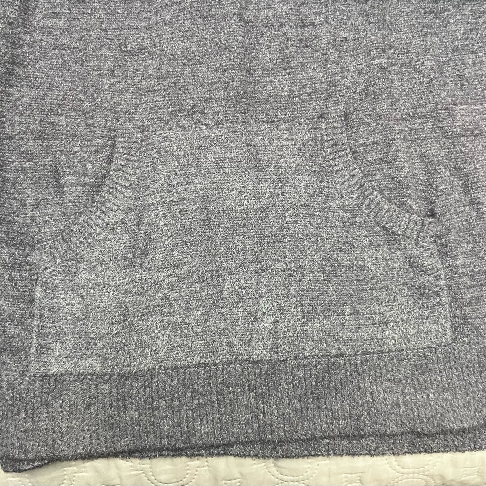 Barefoot Dreams CozyChic Lite Raglan Sweater Pacific Blue Size L NWT - Picture 12 of 14